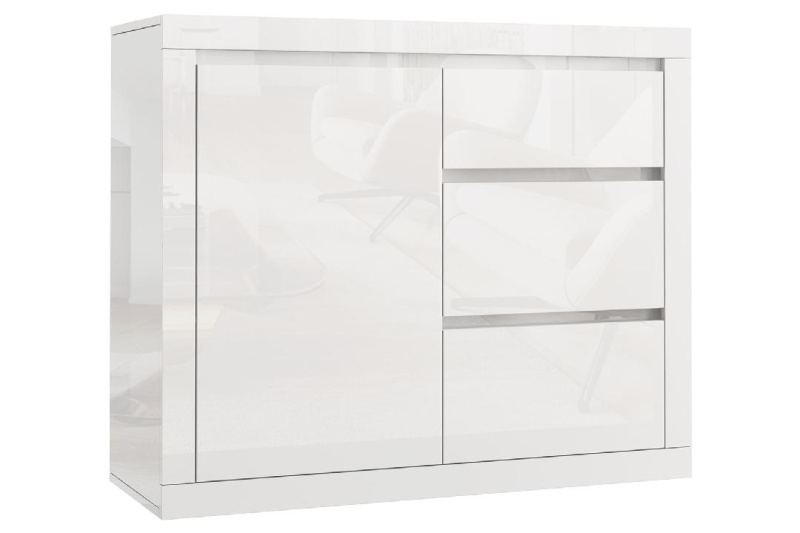 Комод с 3-мя ящиками, 107х90х40 см Спайс