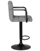 Стул барный DOBRIN KRUGER ARM BLACK
