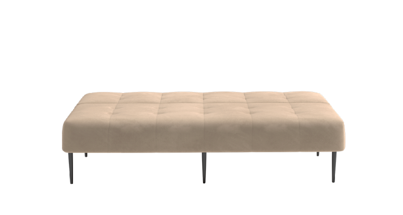 Монако диван-кровать прямой трехместный, без подлокотников, бархат 05