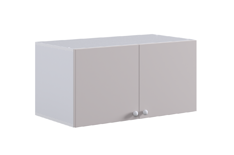 Набор детской мебели "Милана К2" белое дерево/сакура/нежно-розовый (велюр)