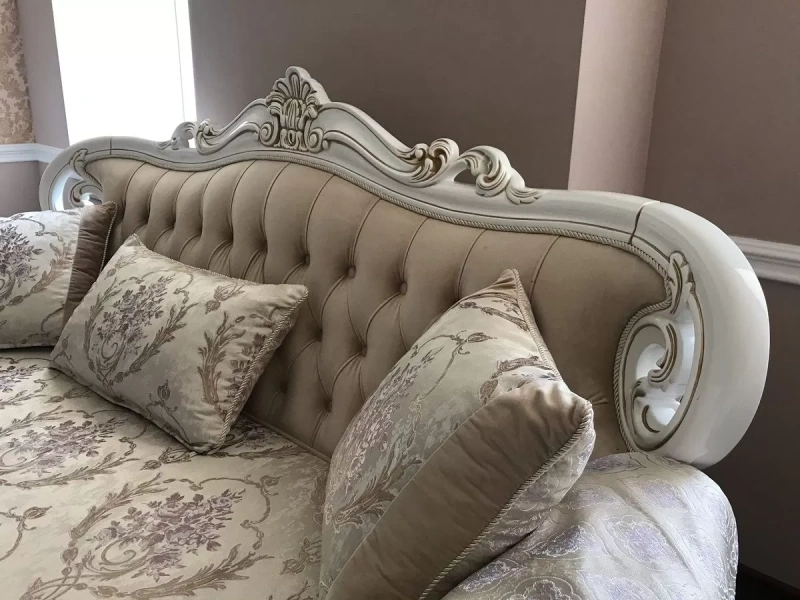 Диван Мона Лиза 3х местный белый глянец