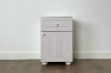 Милана Тумба (с ящиком) белое дерево/сакура