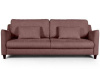 Стокгольм диван-кровать прямой велюр коричневый