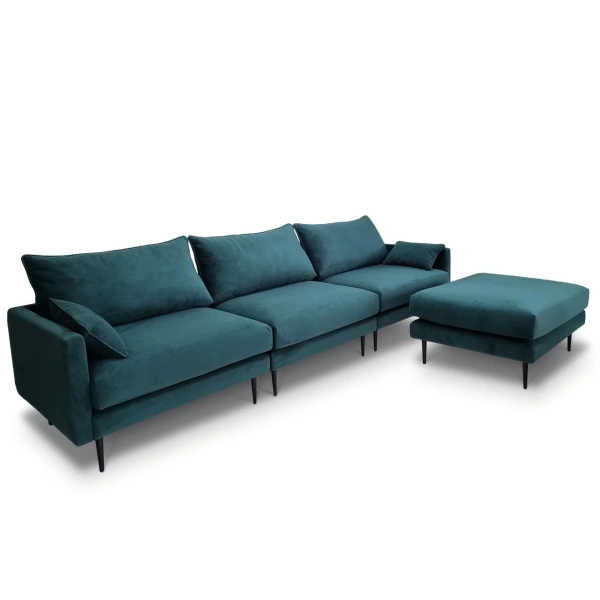 Диван Фабио 3 + пуф