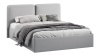 Кровать с ПМ «Токио» (с подъемным механизмом) Экомех BravoASH Lite Grey