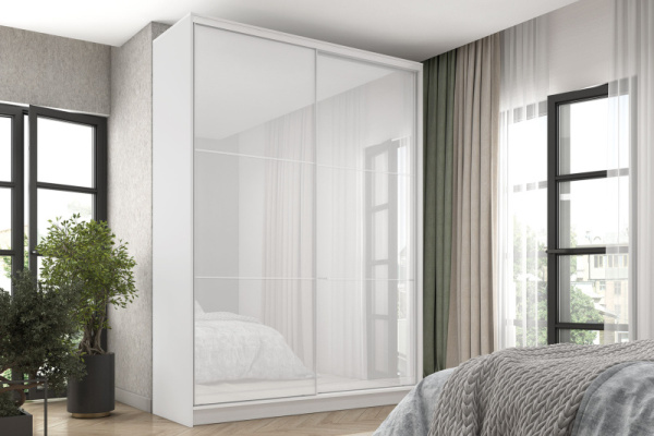 Шкаф-купе 2-х дверный 177,4х242х61,2 см Базе