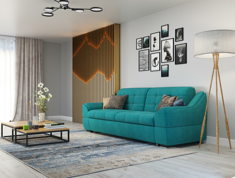 Прямой диван "Антарес" 1 БД