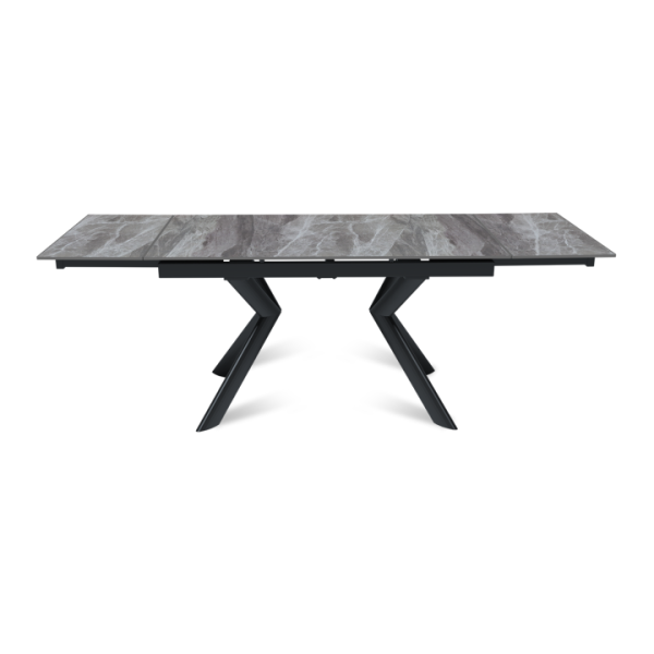 Стол раскладной Bridge (140+40+40), керамика глянцевая Italian Light Grey