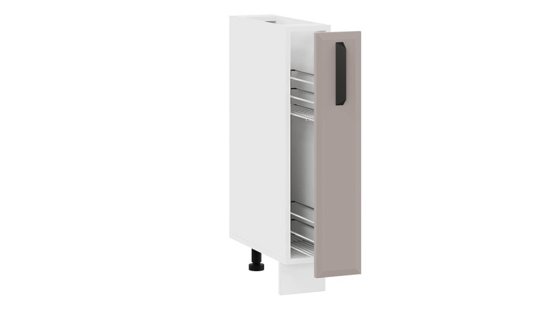 Шкаф напольный с выдвижной корзиной «Тиана»