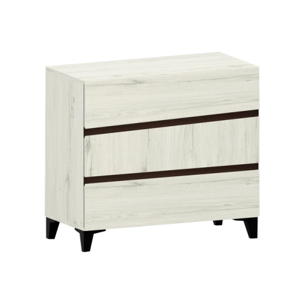 Крафт Мод. КТ2 Комод Дуб крафт белый/венге