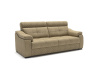 Бостон NEW диван-кровать трехместный прямой замша бежевый
