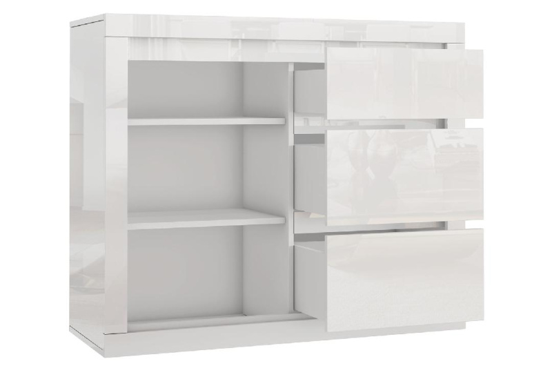 Комод с 3-мя ящиками, 107х90х40 см Спайс
