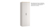 Шкаф для одежды с 2 дверями и секцией «Бостон»