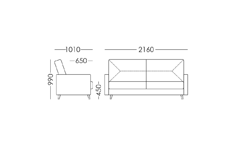 Диван прямой STENLEY