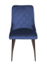Стул Patrik, бархат синий 29