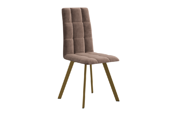 Стул Турин 2 Т2 мокко (велюр)/золото