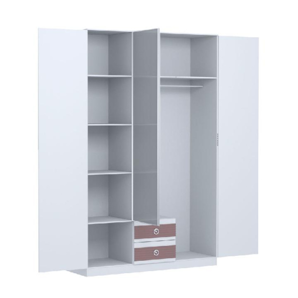 Саманта Мод.СМ11 Шкаф для одежды Дуб Седан