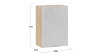 Шкаф навесной c одной дверью «Гранита»