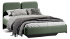 Кровать «Флори» Тип 1 (1200) Велюр Ultra Olive