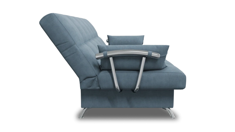 Диван "Финка с хромированными боковинами"