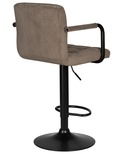 Стул барный DOBRIN KRUGER ARM BLACK