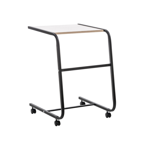 Стол подкатной Leset Айро Чёрный Шимо светлый