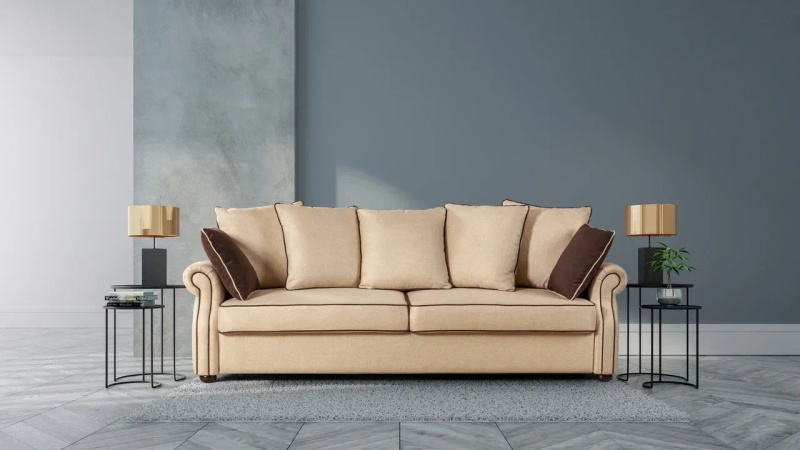 Тренто диван-кровать прямой, трехместный