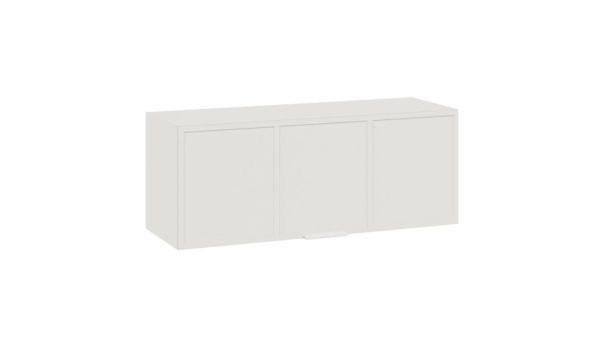 Шкаф настенный «Стелла» Белый холст, Белый Жемчуг