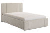 Каркас кровати Хлоя 120х200 см крем (велюр)