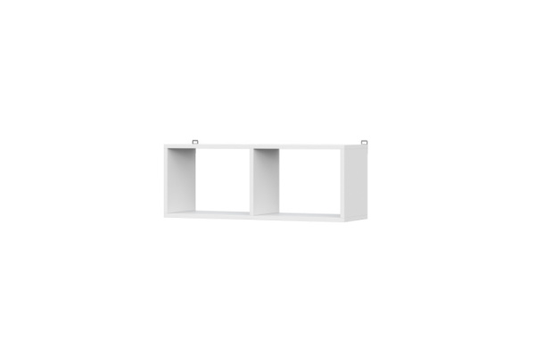 Модульная система "Токио" Книжная полка Белый текстурный