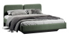 Кровать «Флори» Тип 1 (1600) Велюр Ultra Olive