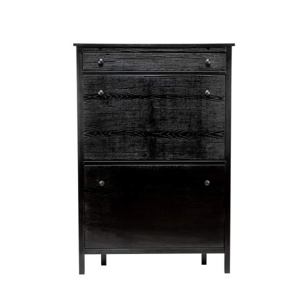 Обувница Leset Токе 3 ящ. Чёрный