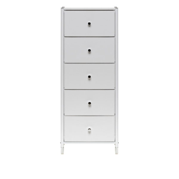 Комод Leset Хайди 5 ящиков Белый Белый