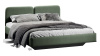 Кровать «Флори» Тип 1 (1600) Велюр Ultra Olive
