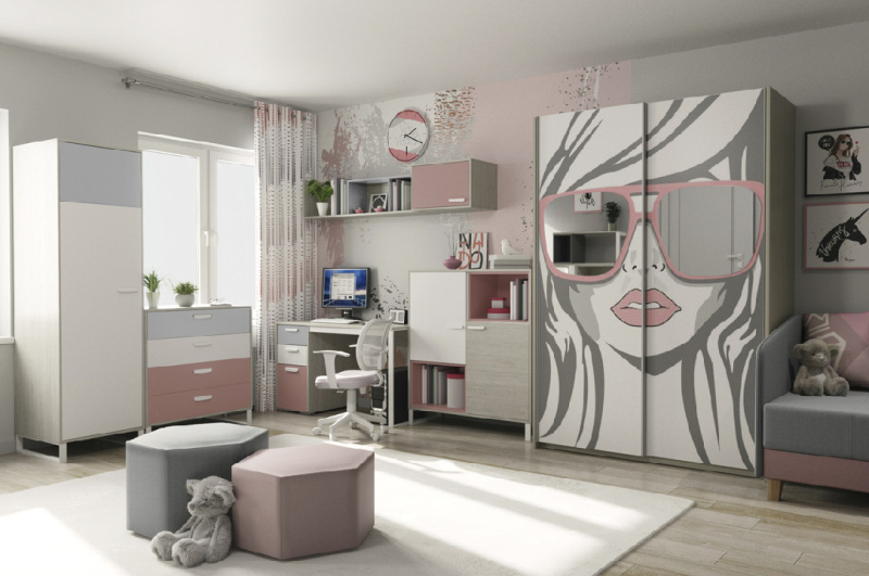Полка навесная LIBERTY PINK