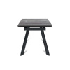 Стол раскладной Stone (120+30+30), керамика глянцевая Italian Light Grey