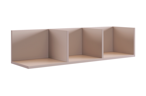 Рич Полка навесная 2 кашемир