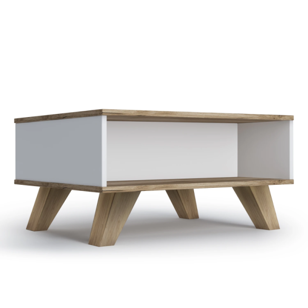 Стол журнальный Вега Скандинавия столешница - дуб каньон