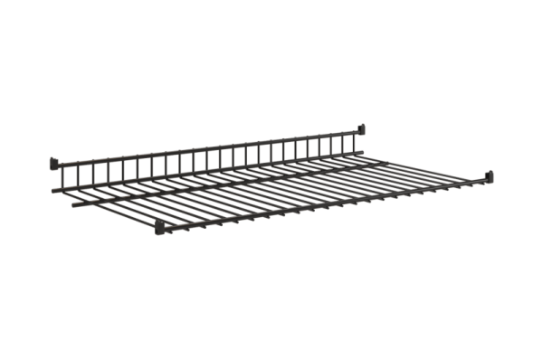 Полка сотовая L600 черный муар
