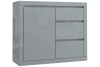 Комод с 3-мя ящиками, 107х90х40 см Спайс