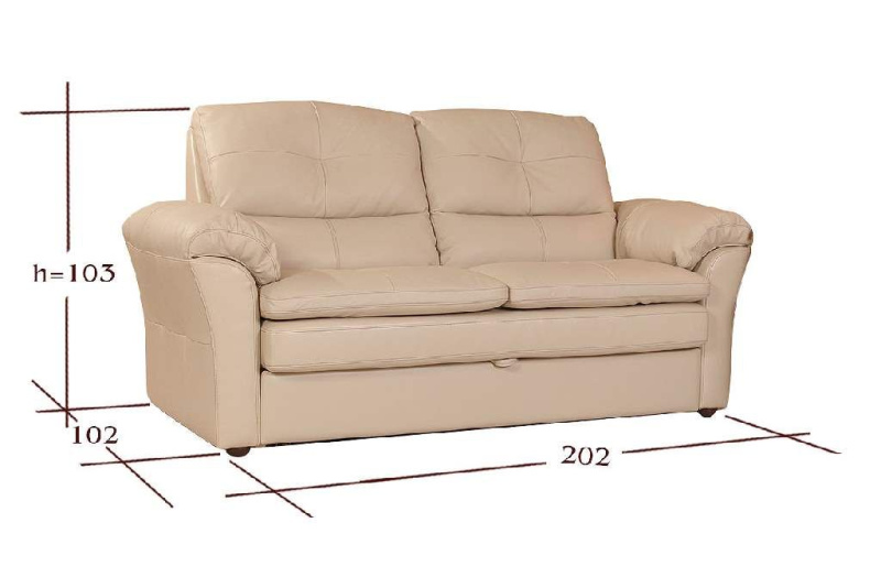 Диаманте диван-кровать двухместный maxi