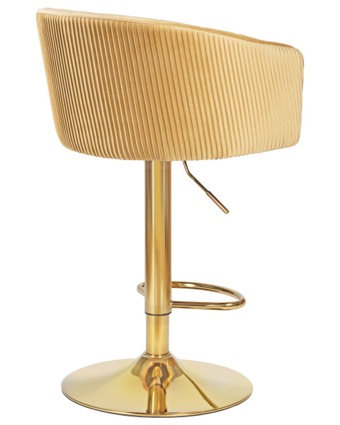 Стул барный DOBRIN DARCY GOLD