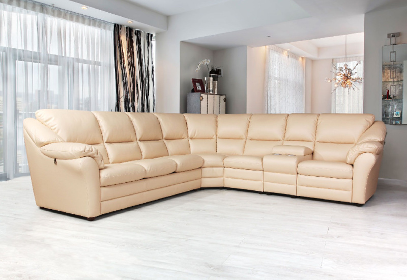 Сан-Ремо угловой диван-кровать с баром (Сан-Ремо 4)