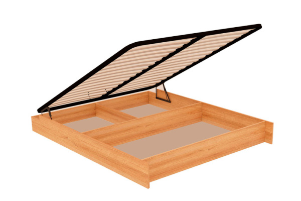 Основание кровати с бельевым ящиком БИЗ27а Дуб Ривьера