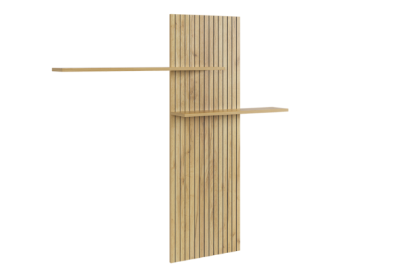 Моди Надстройка (Полка) дуб крафт золотой