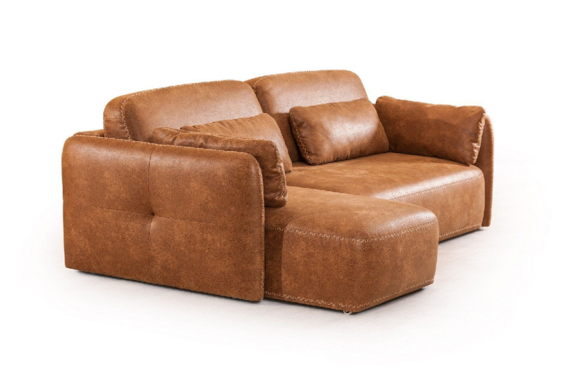 Шанхай (Декор Compact) диван-кровать с шезлонгом, механизм "Еврокнижка"