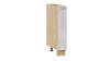 Шкаф напольный с выдвижной корзиной «Гранита»