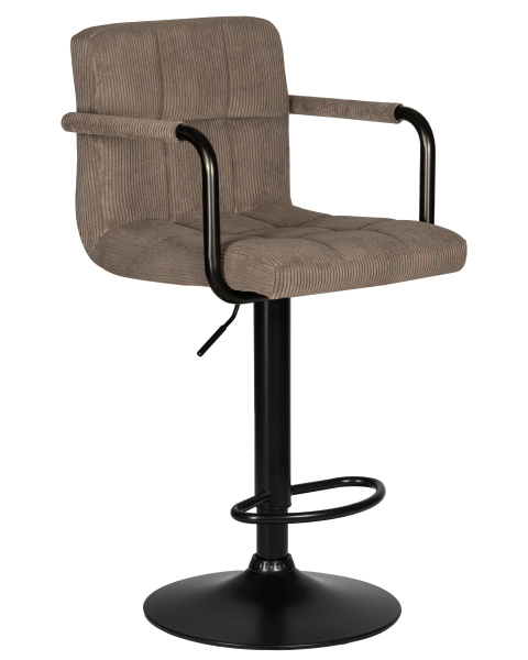 Стул барный DOBRIN KRUGER ARM BLACK