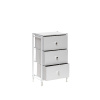 Комод Leset Хайди 3 ящика Белый Белый