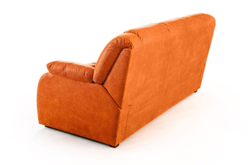Ридберг диван-кровать прямой замша рыжий
